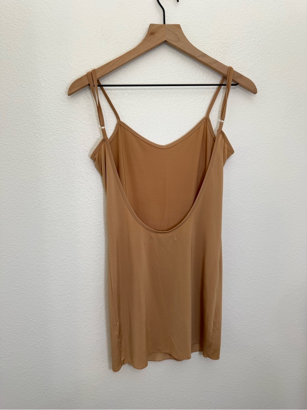 For Love & Lemons Nude Spaghetti Strap Backless Slip Dress XS - Picture 2 of 6